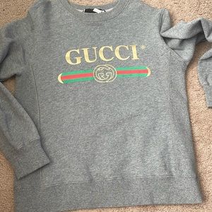 Gucci Gray Women's Sweatshirt
